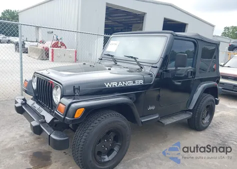 1998 Jeep Wrangler Sport z USA, uszkodzony, nr VIN 1J4FY19S6WP741941
